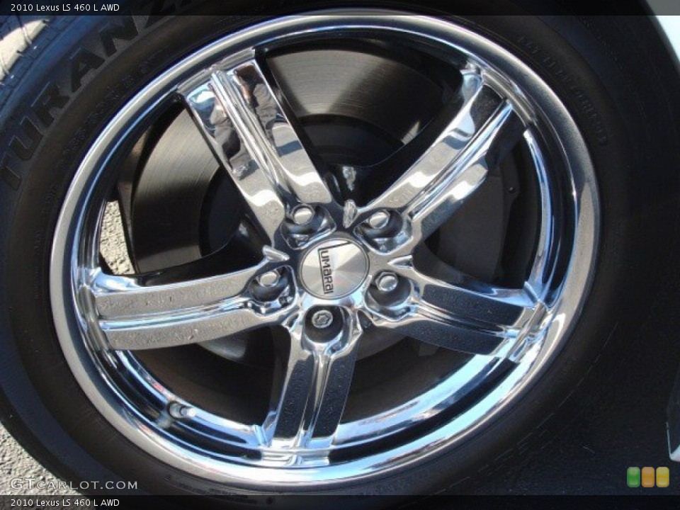 2010 Lexus LS Custom Wheel and Tire Photo #55049726