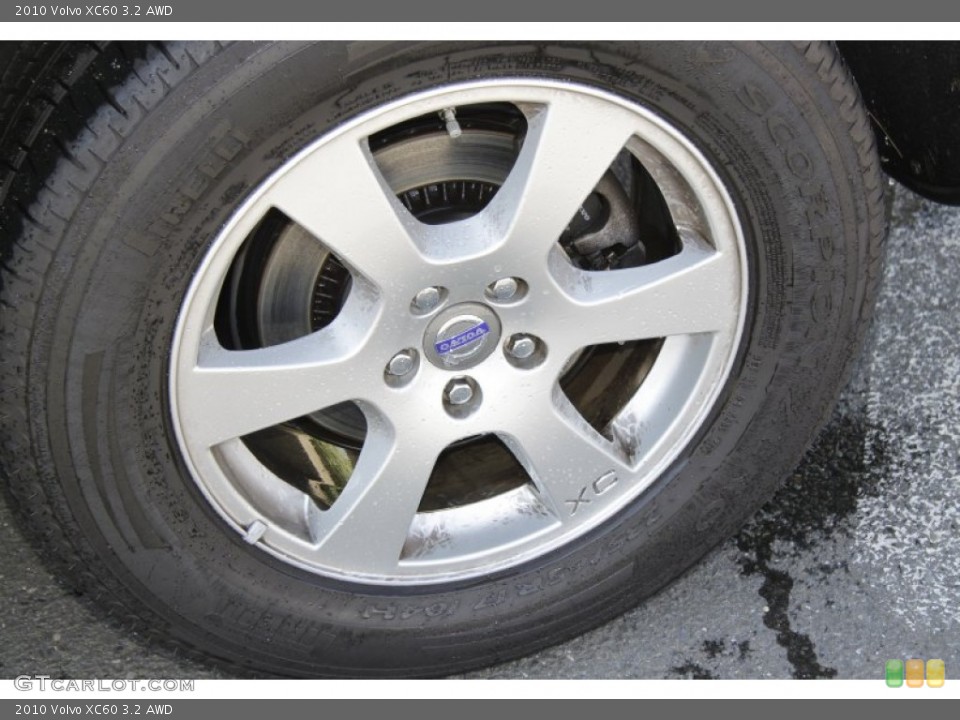 2010 Volvo XC60 3.2 AWD Wheel and Tire Photo #55051374