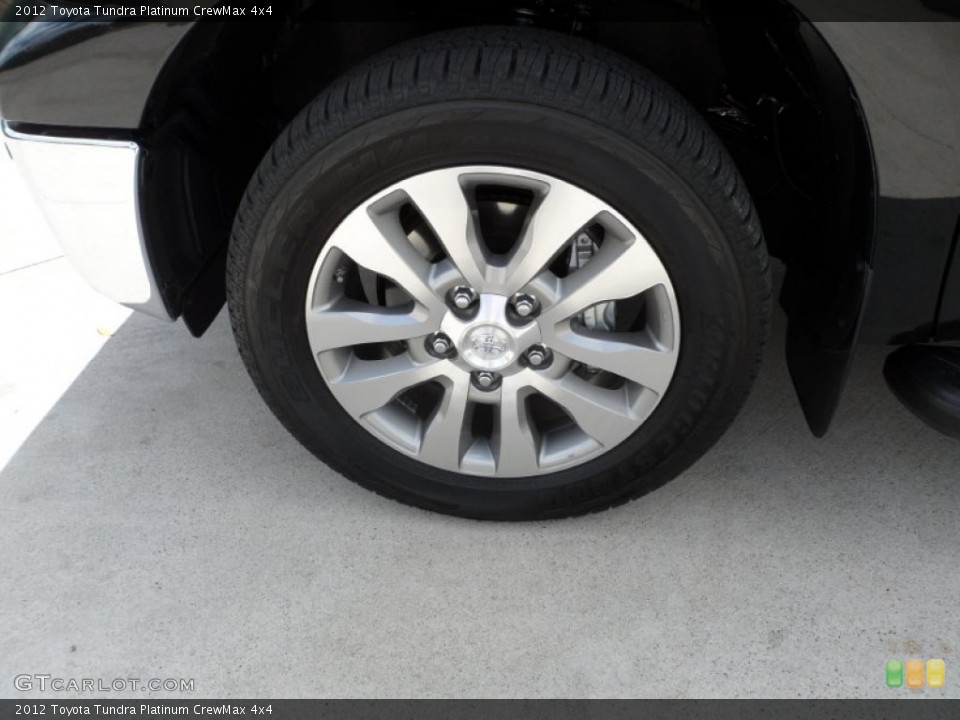 2012 Toyota Tundra Platinum CrewMax 4x4 Wheel and Tire Photo #55059877