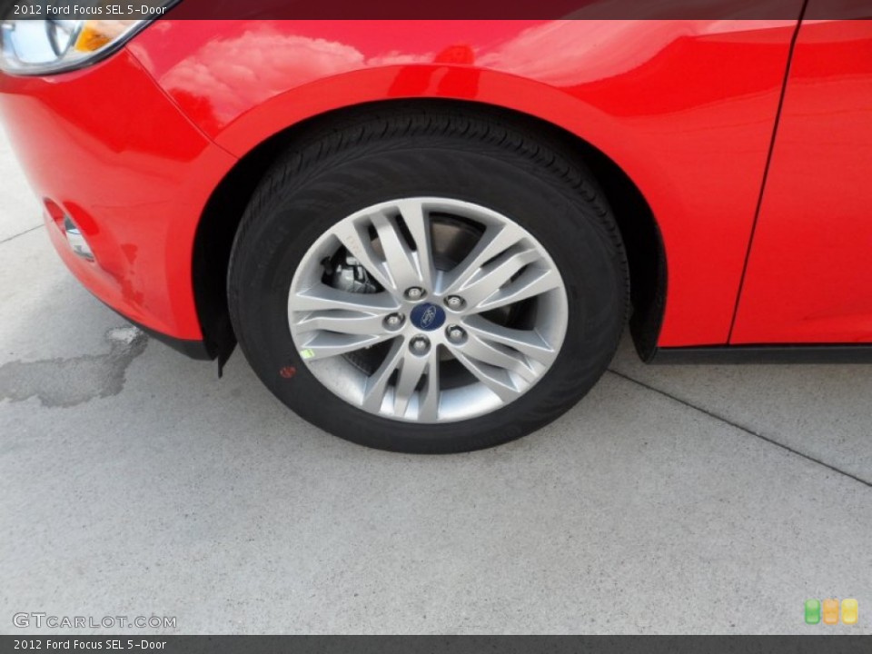 2012 Ford Focus SEL 5-Door Wheel and Tire Photo #55060206