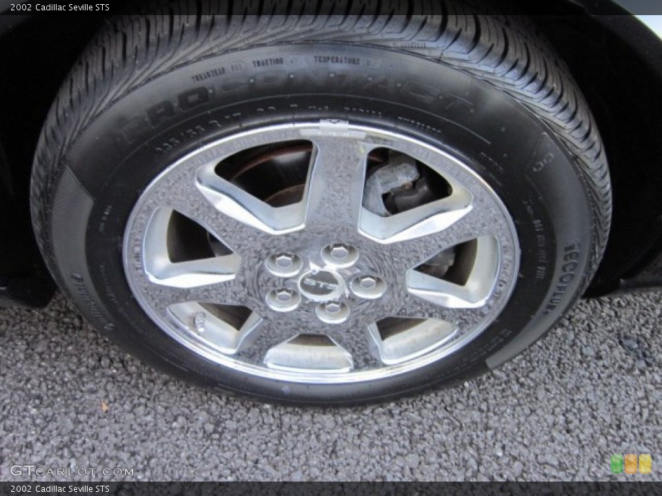2002 Cadillac Seville STS Wheel and Tire Photo #55060311