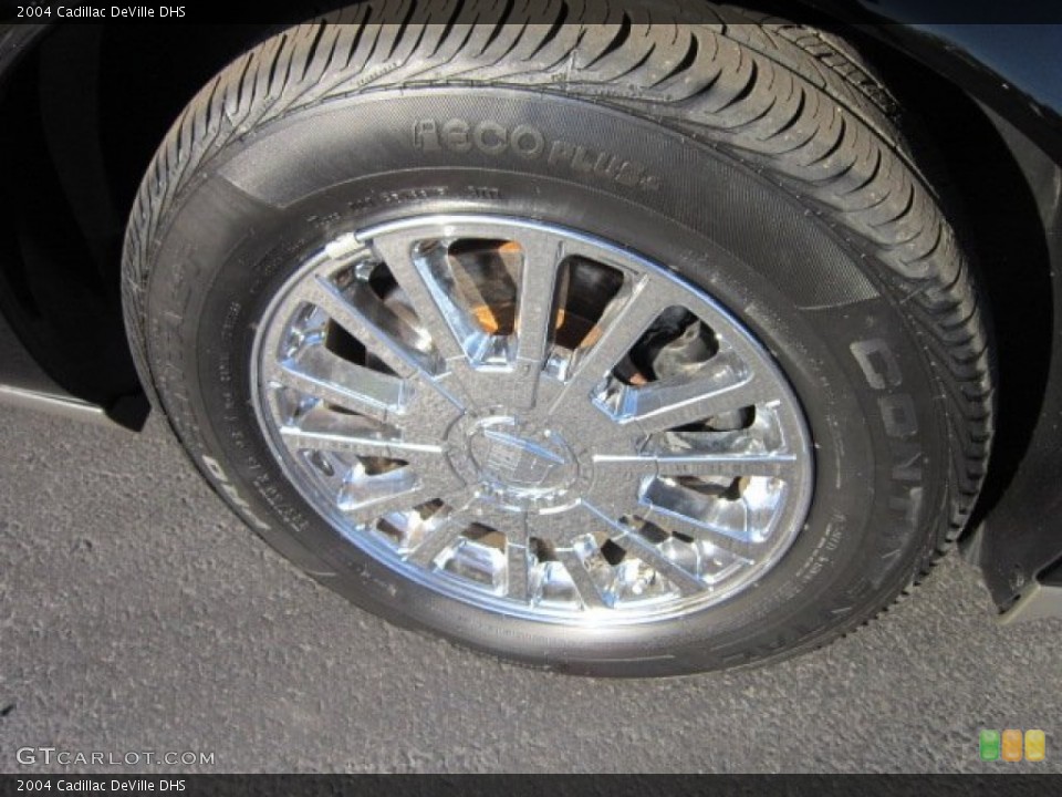 2004 Cadillac DeVille DHS Wheel and Tire Photo #55060860