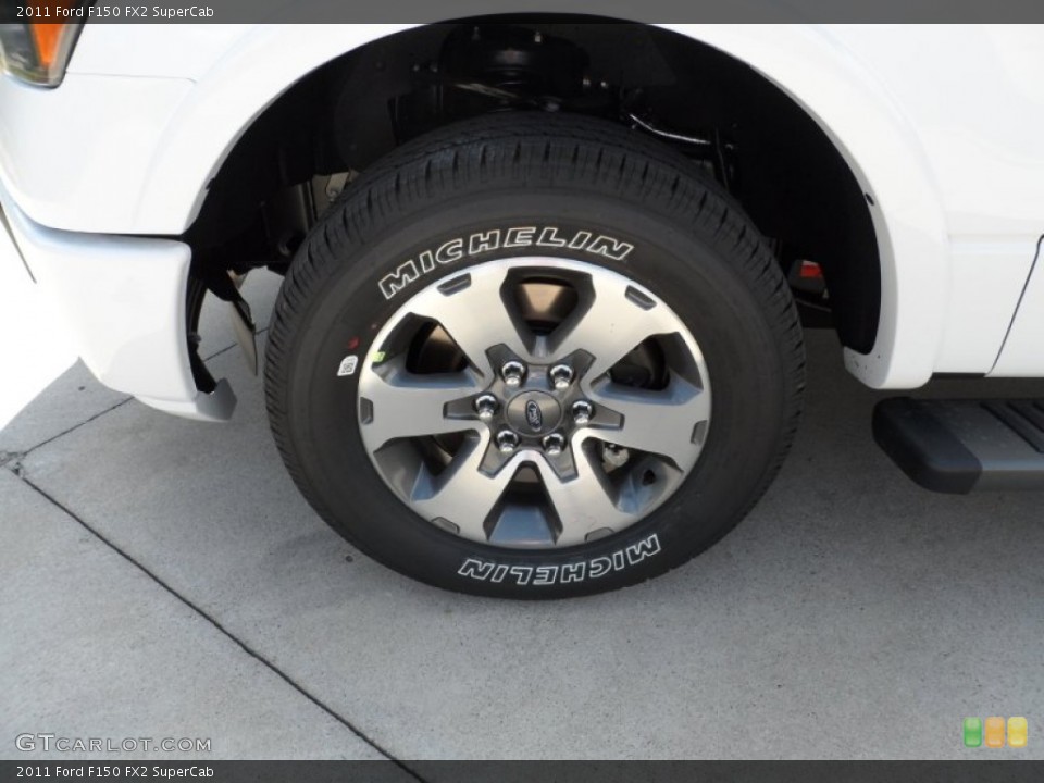 2011 Ford F150 FX2 SuperCab Wheel and Tire Photo #55061886