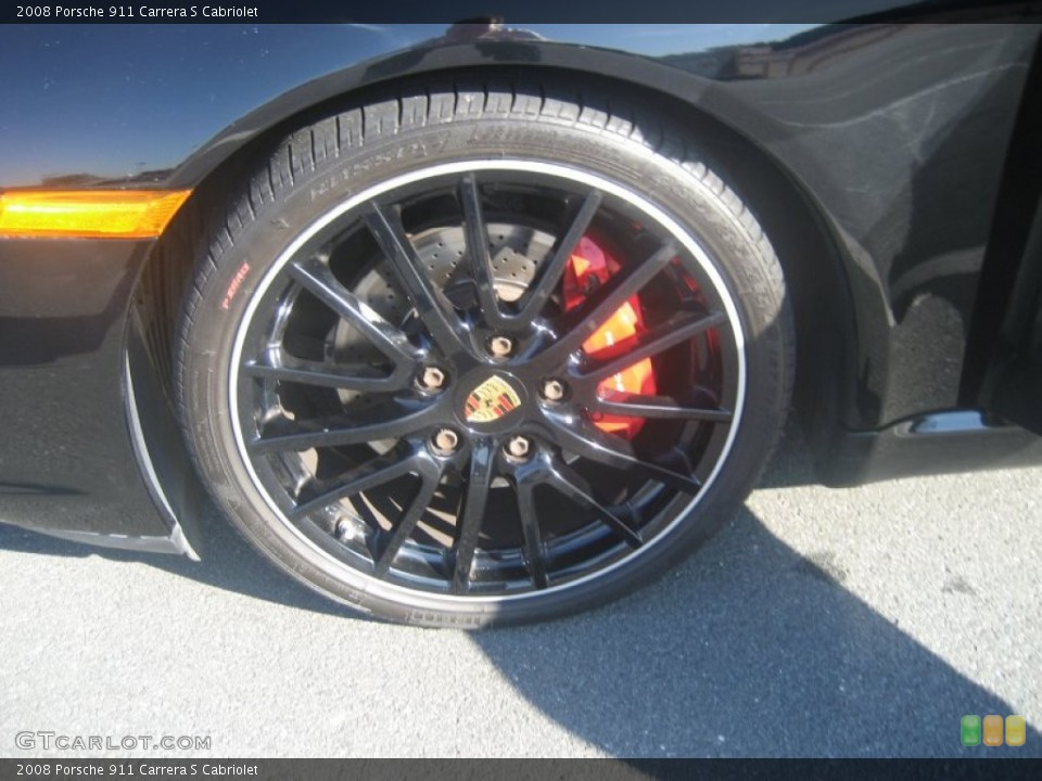 2008 Porsche 911 Carrera S Cabriolet Wheel and Tire Photo #55062765