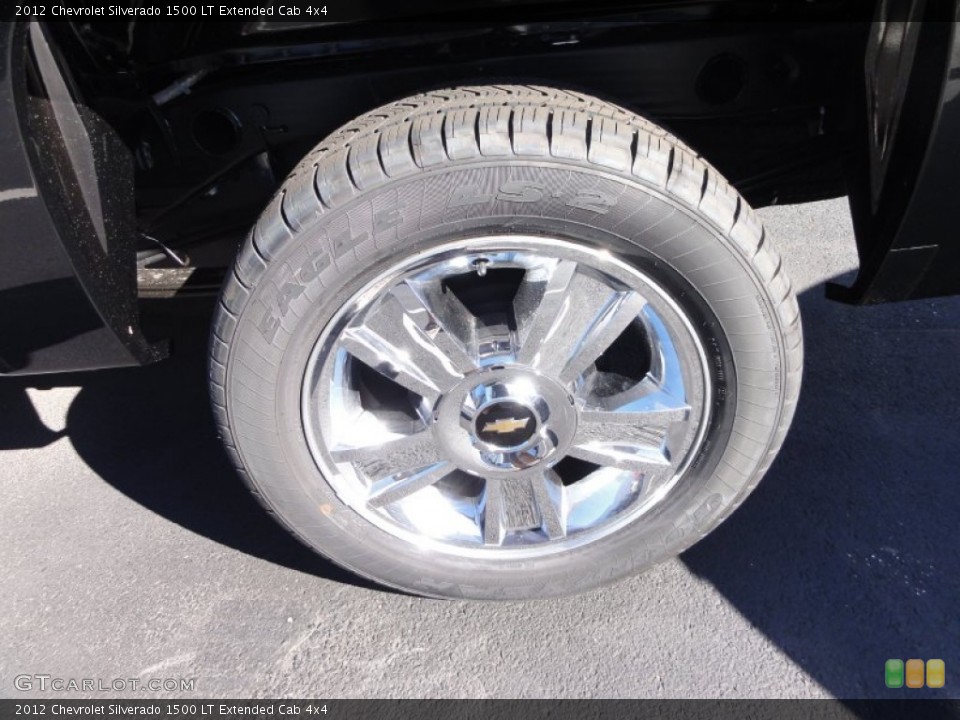 2012 Chevrolet Silverado 1500 LT Extended Cab 4x4 Wheel and Tire Photo #55063986