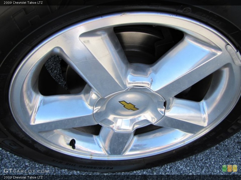 2009 Chevrolet Tahoe LTZ Wheel and Tire Photo #55067967