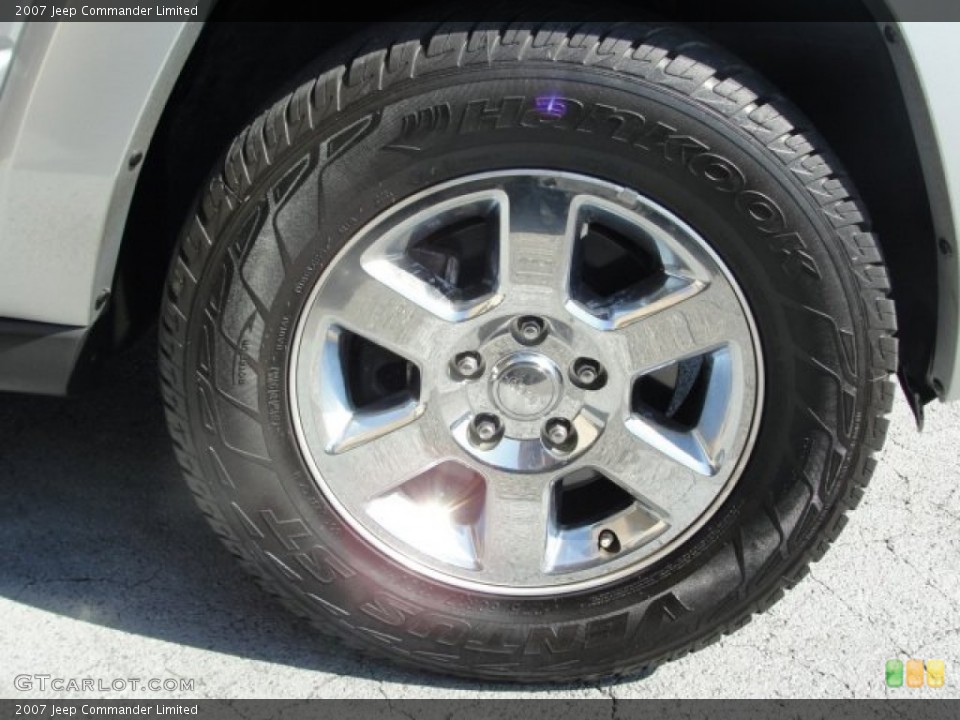 2007 Jeep Commander Wheels and Tires