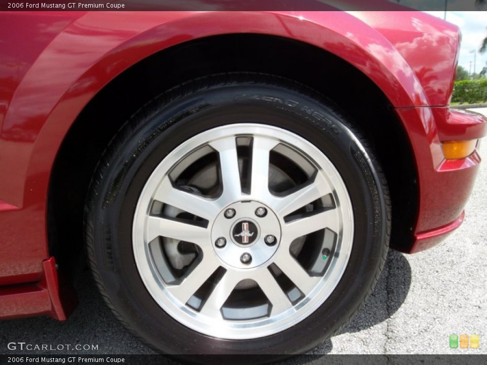 2006 Ford Mustang GT Premium Coupe Wheel and Tire Photo #55073704