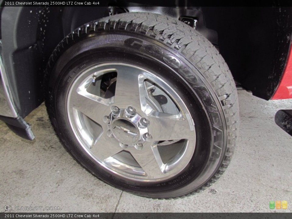 2011 Chevrolet Silverado 2500HD LTZ Crew Cab 4x4 Wheel and Tire Photo #55077192