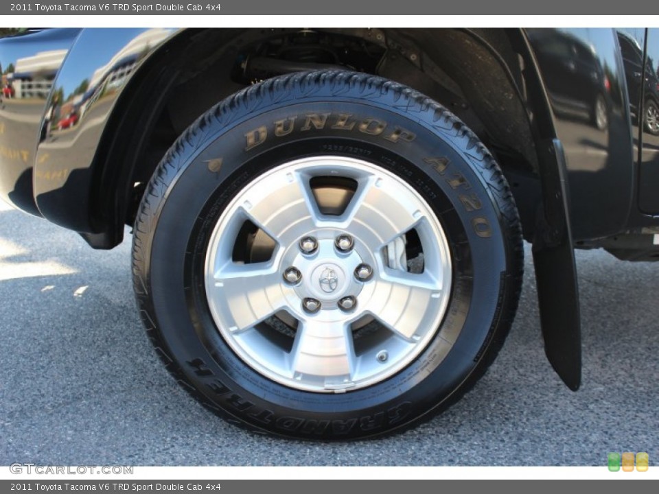 2011 Toyota Tacoma V6 TRD Sport Double Cab 4x4 Wheel and Tire Photo #55079720
