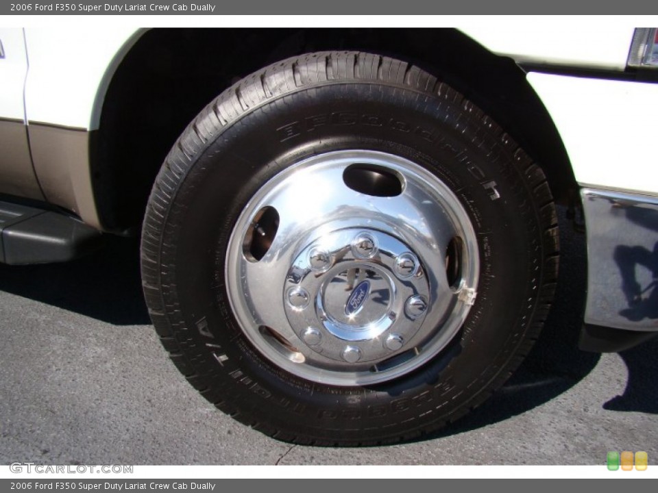 2006 Ford F350 Super Duty Lariat Crew Cab Dually Wheel and Tire Photo #55086087