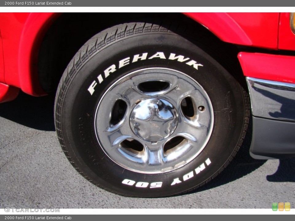 2000 Ford F150 Lariat Extended Cab Wheel and Tire Photo #55086417