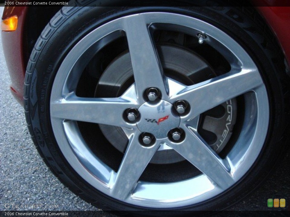 2006 Chevrolet Corvette Convertible Wheel and Tire Photo #55087429