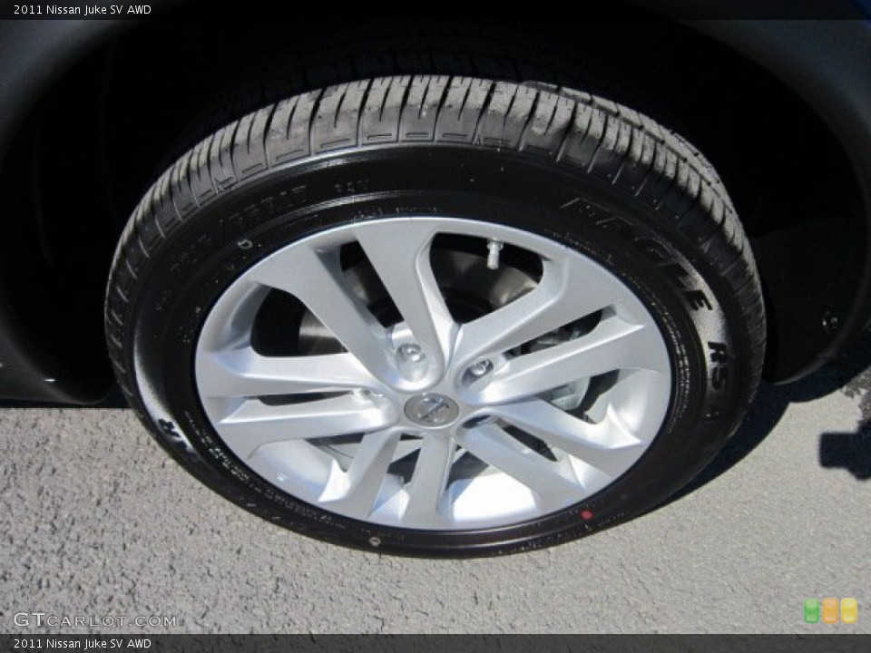2011 Nissan Juke SV AWD Wheel and Tire Photo #55088329