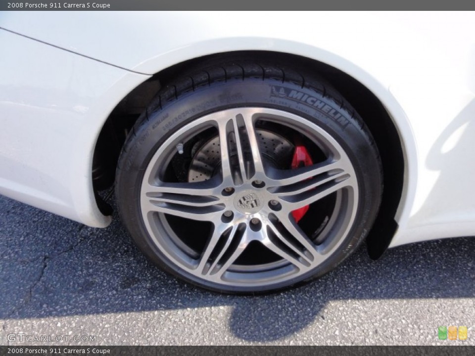 2008 Porsche 911 Carrera S Coupe Wheel and Tire Photo #55091305