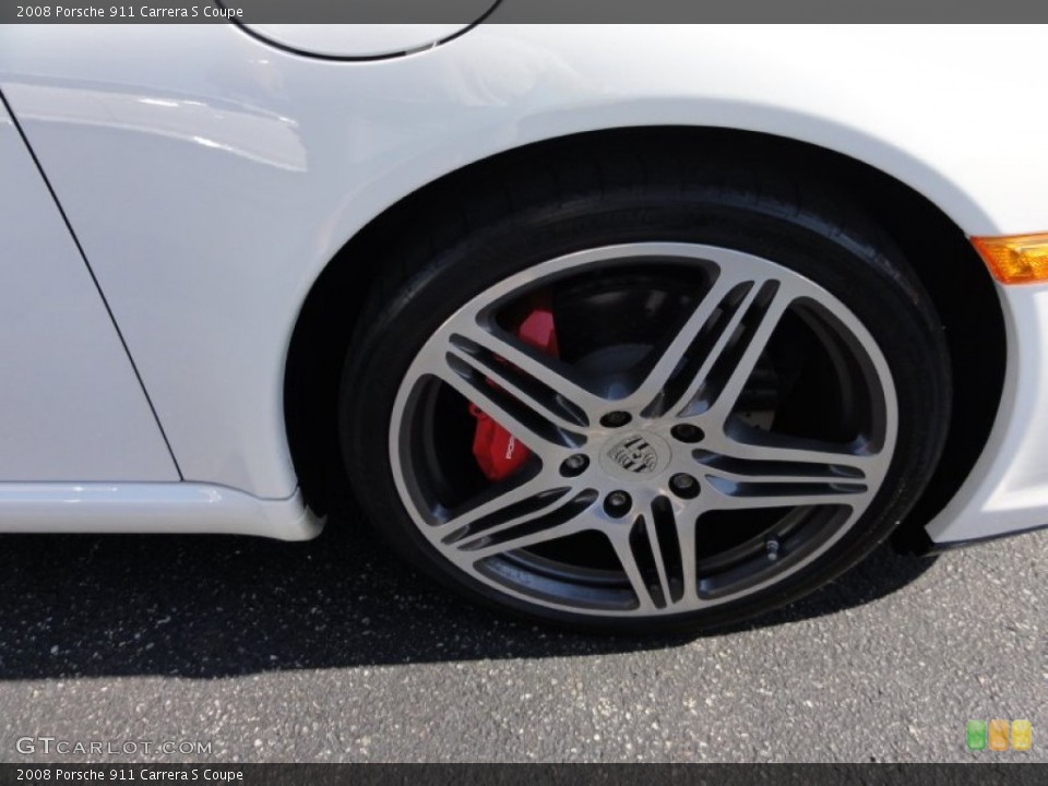 2008 Porsche 911 Carrera S Coupe Wheel and Tire Photo #55091314