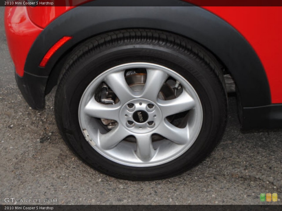 2010 Mini Cooper S Hardtop Wheel and Tire Photo #55093297