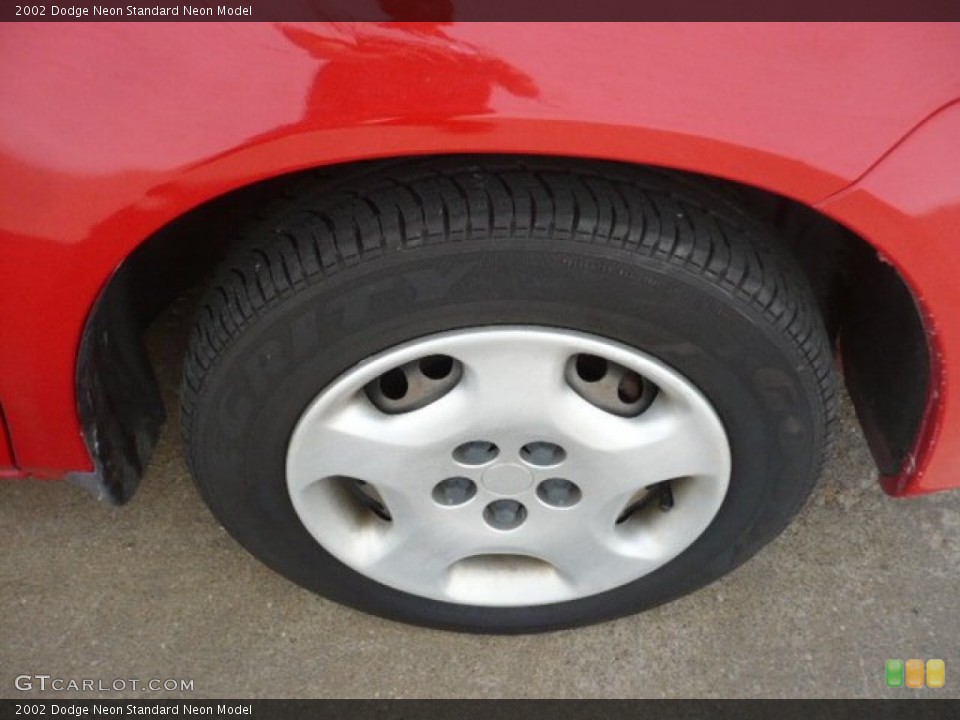 2002 Dodge Neon  Wheel and Tire Photo #55095136