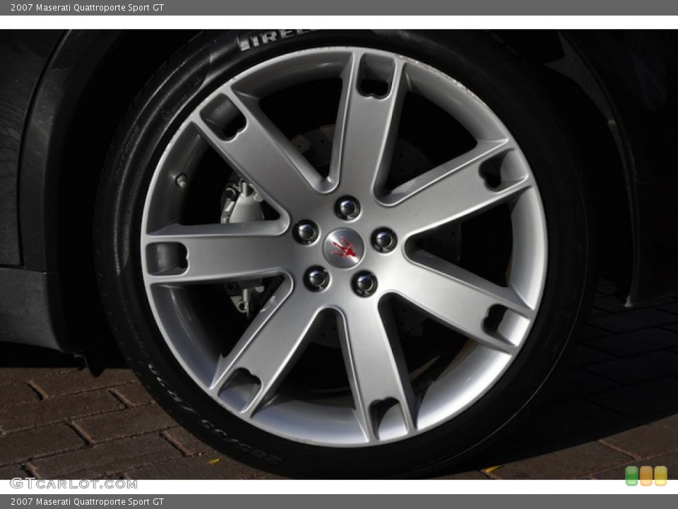 2007 Maserati Quattroporte Sport GT Wheel and Tire Photo #55096027
