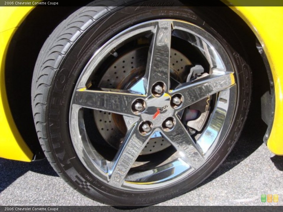 2006 Chevrolet Corvette Coupe Wheel and Tire Photo #55096387