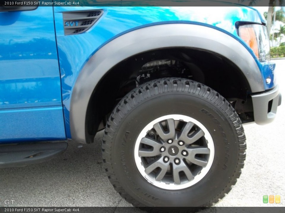 2010 Ford F150 SVT Raptor SuperCab 4x4 Wheel and Tire Photo #55096408