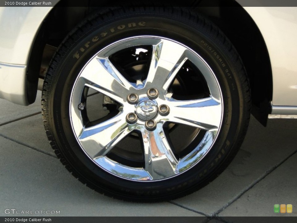 2010 Dodge Caliber Rush Wheel and Tire Photo #55097414