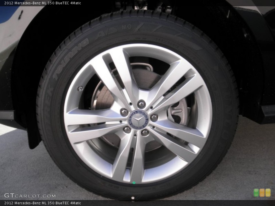 2012 Mercedes-Benz ML 350 BlueTEC 4Matic Wheel and Tire Photo #55098441