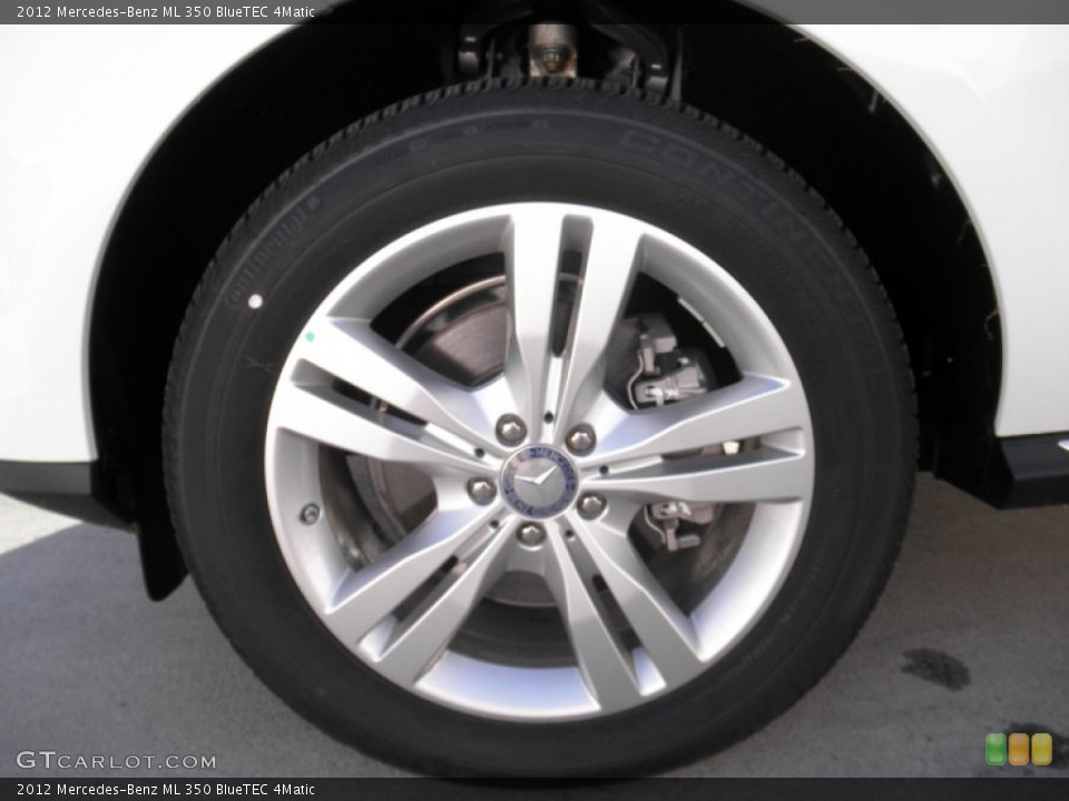 2012 Mercedes-Benz ML 350 BlueTEC 4Matic Wheel and Tire Photo #55098532