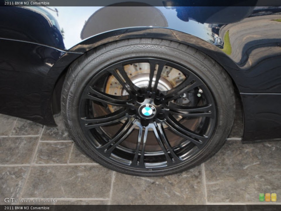 2011 BMW M3 Convertible Wheel and Tire Photo #55100581