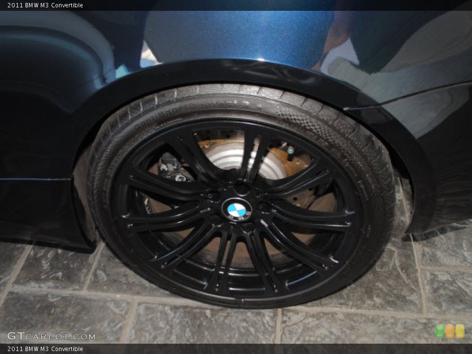 2011 BMW M3 Convertible Wheel and Tire Photo #55100593