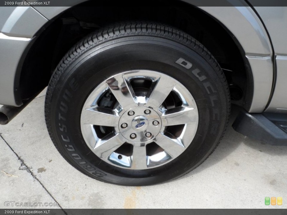 2009 Ford Expedition XLT Wheel and Tire Photo #55101919