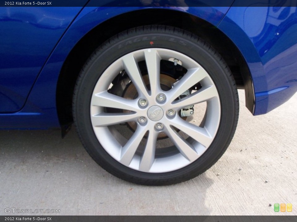 2012 Kia Forte 5-Door SX Wheel and Tire Photo #55101960