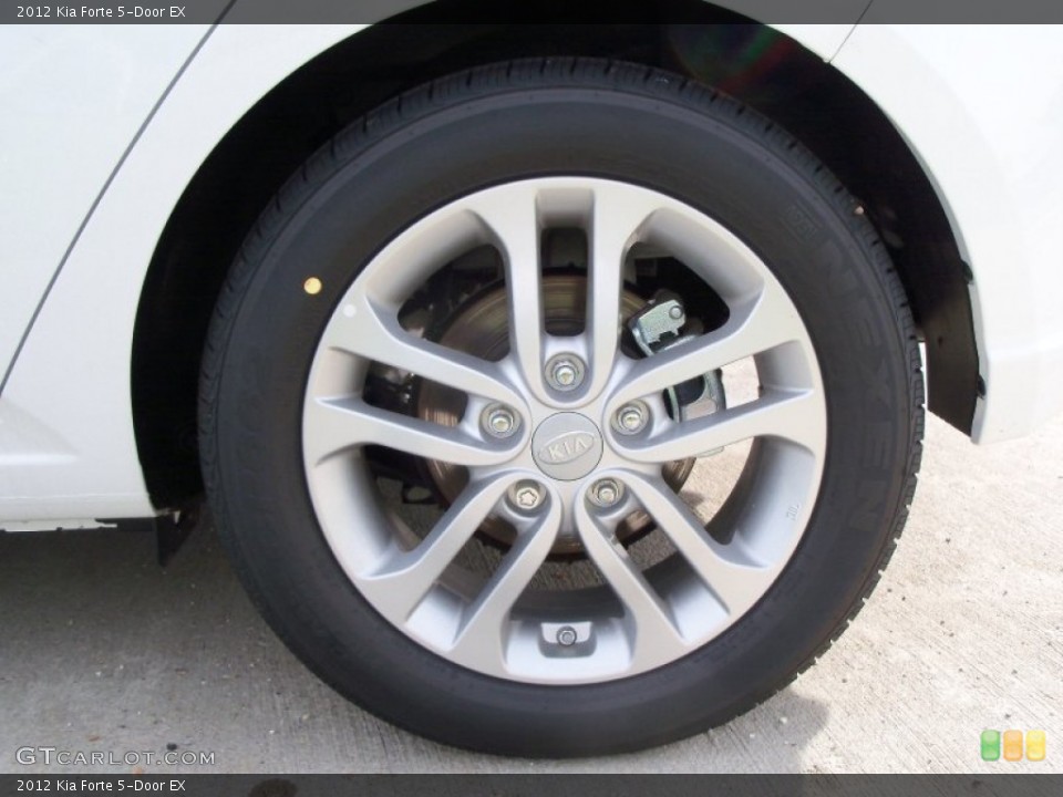 2012 Kia Forte 5-Door EX Wheel and Tire Photo #55102419