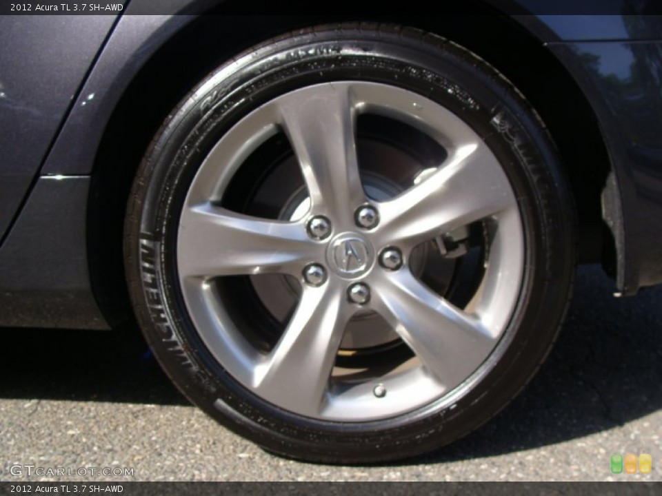 2012 Acura TL 3.7 SH-AWD Wheel and Tire Photo #55103367