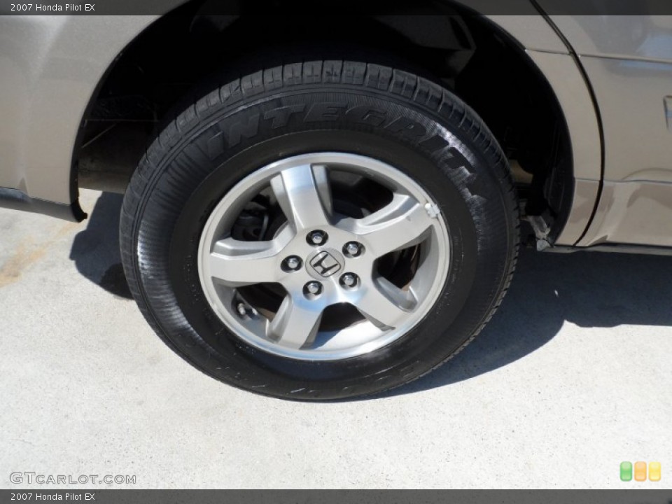 2007 Honda Pilot EX Wheel and Tire Photo #55103454