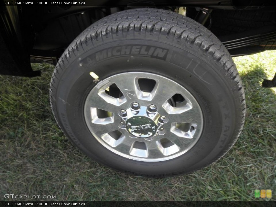 2012 GMC Sierra 2500HD Denali Crew Cab 4x4 Wheel and Tire Photo #55107462