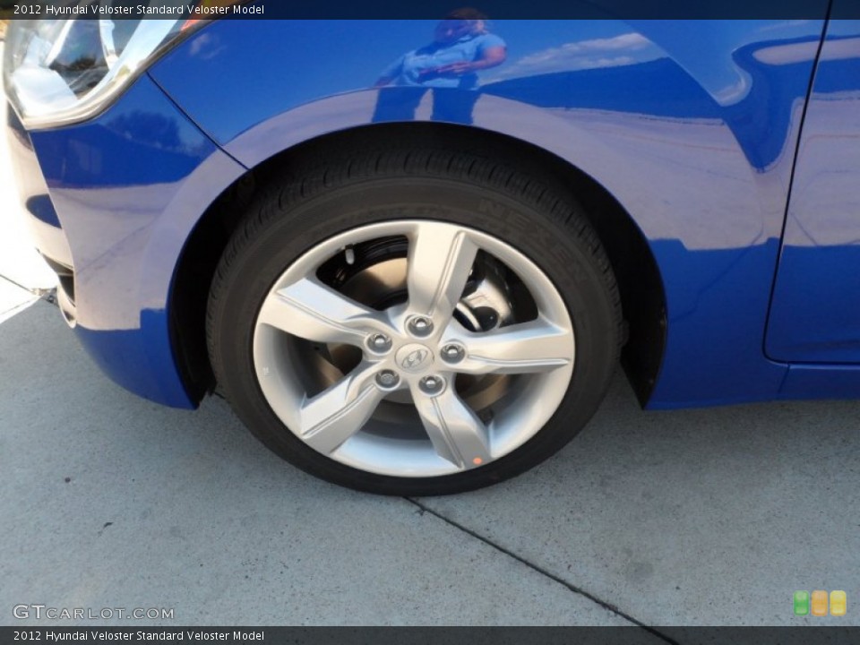 2012 Hyundai Veloster  Wheel and Tire Photo #55109946