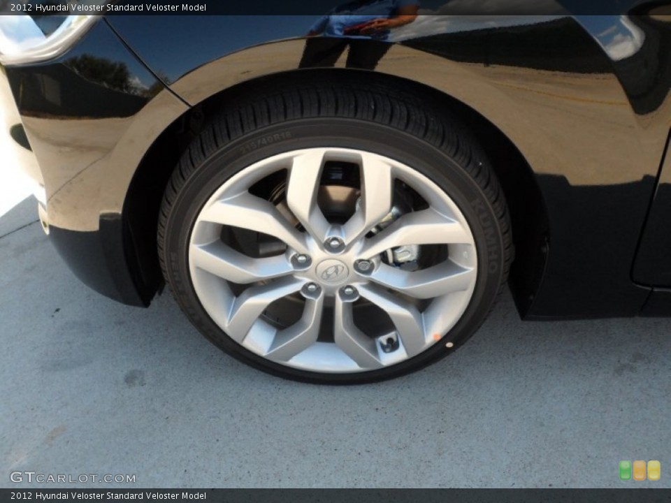 2012 Hyundai Veloster  Wheel and Tire Photo #55110534