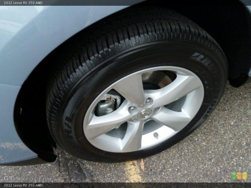 2012 Lexus RX 350 AWD Wheel and Tire Photo #55114905