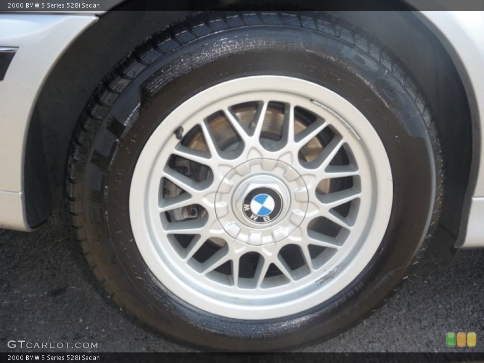 2000 BMW 5 Series 528i Sedan Wheel and Tire Photo #55116120