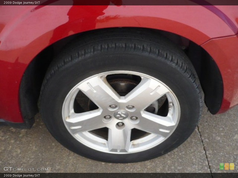 2009 Dodge Journey SXT Wheel and Tire Photo #55118277