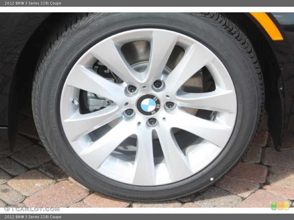 2012 BMW 3 Series 328i Coupe Wheel and Tire Photo #55120761