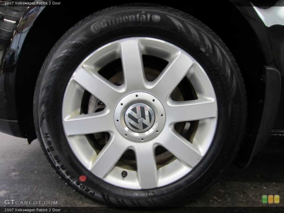 2007 Volkswagen Rabbit 2 Door Wheel and Tire Photo #55125204
