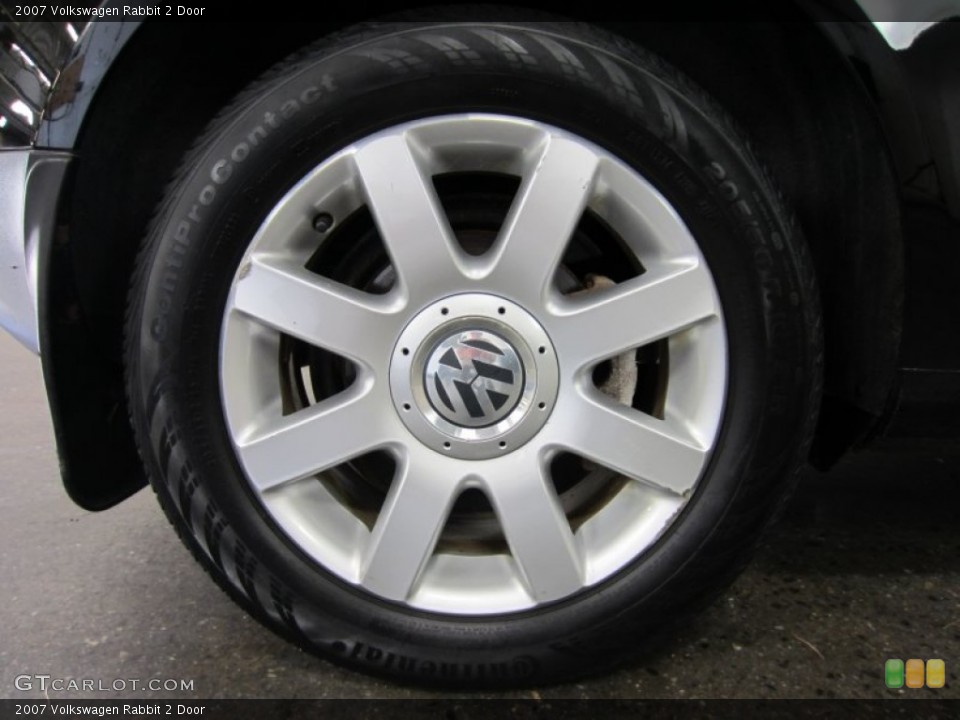 2007 Volkswagen Rabbit 2 Door Wheel and Tire Photo #55125288