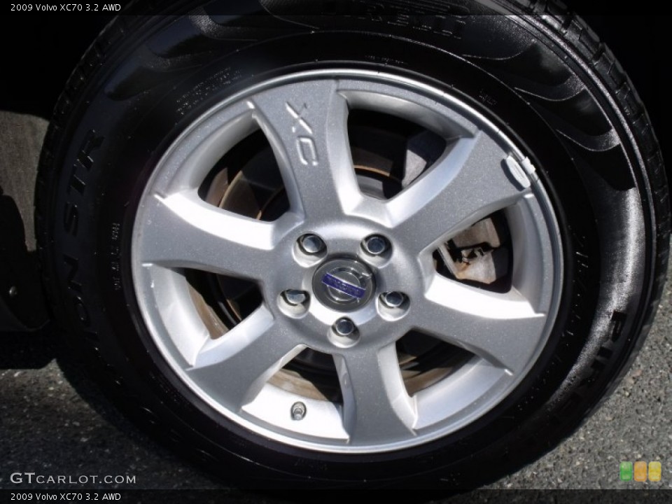 2009 Volvo XC70 3.2 AWD Wheel and Tire Photo #55127269