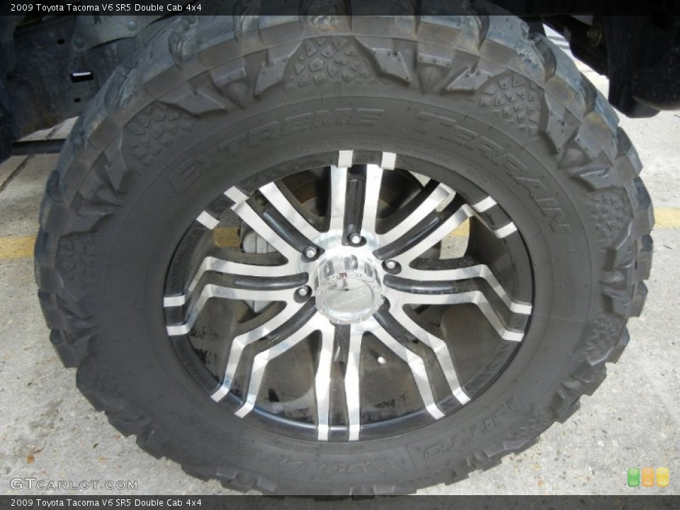 2009 Toyota Tacoma Custom Wheel and Tire Photo #55130499
