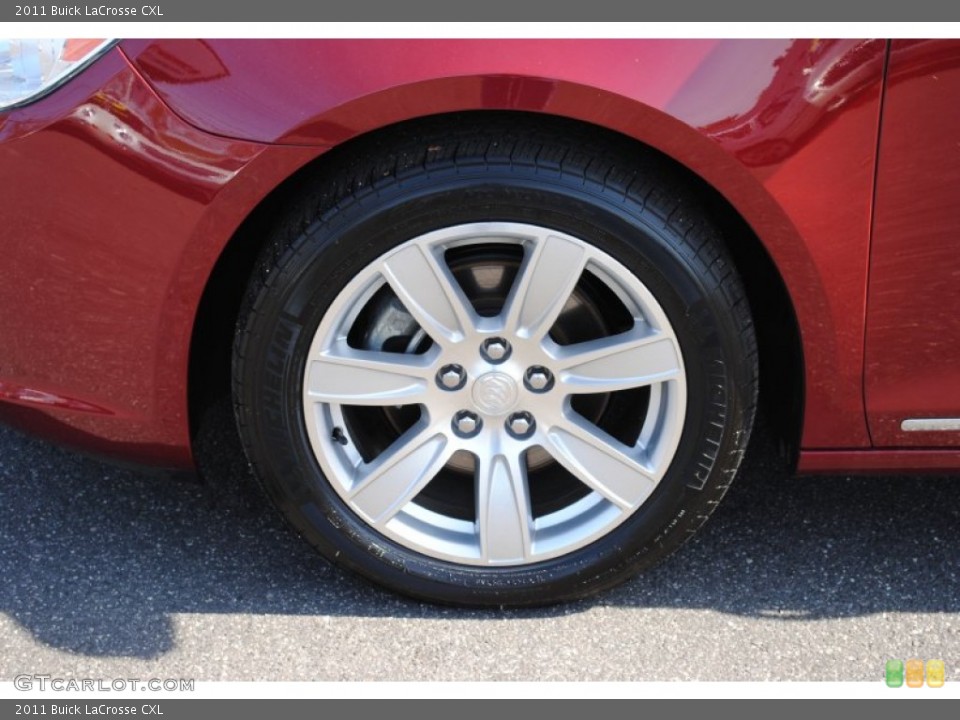 2011 Buick LaCrosse CXL Wheel and Tire Photo #55132884