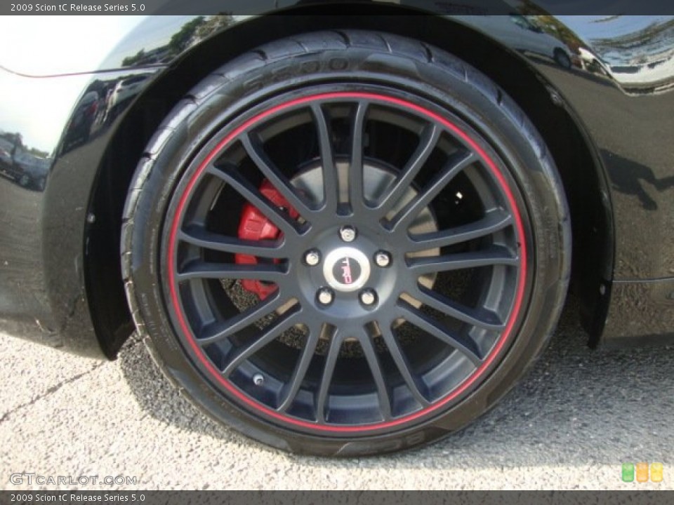 2009 Scion tC Release Series 5.0 Wheel and Tire Photo #55132938