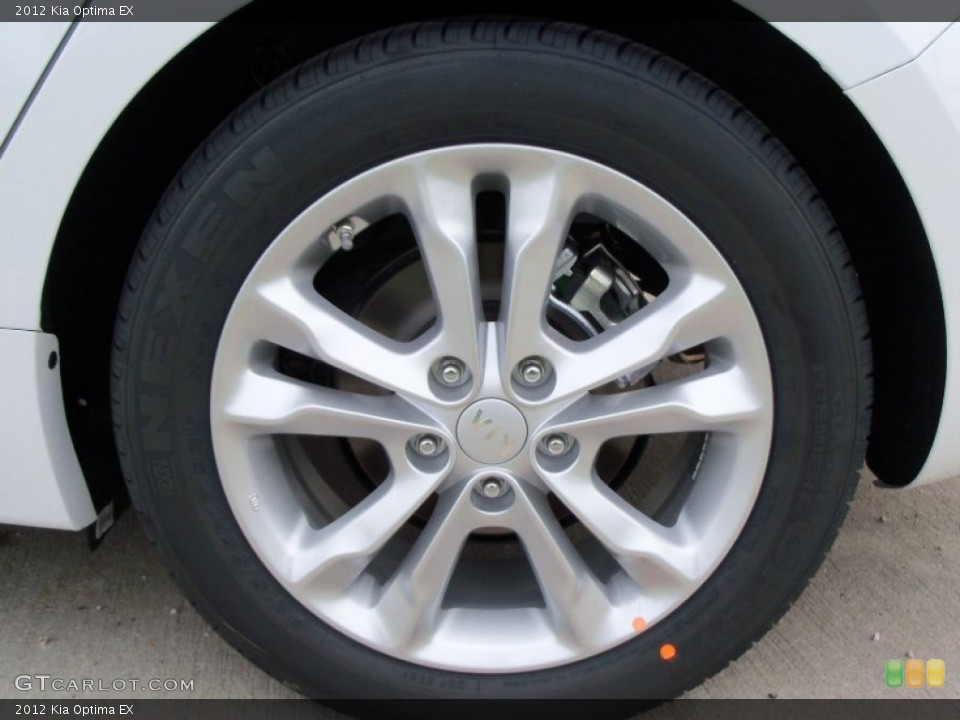 2012 Kia Optima EX Wheel and Tire Photo #55134210