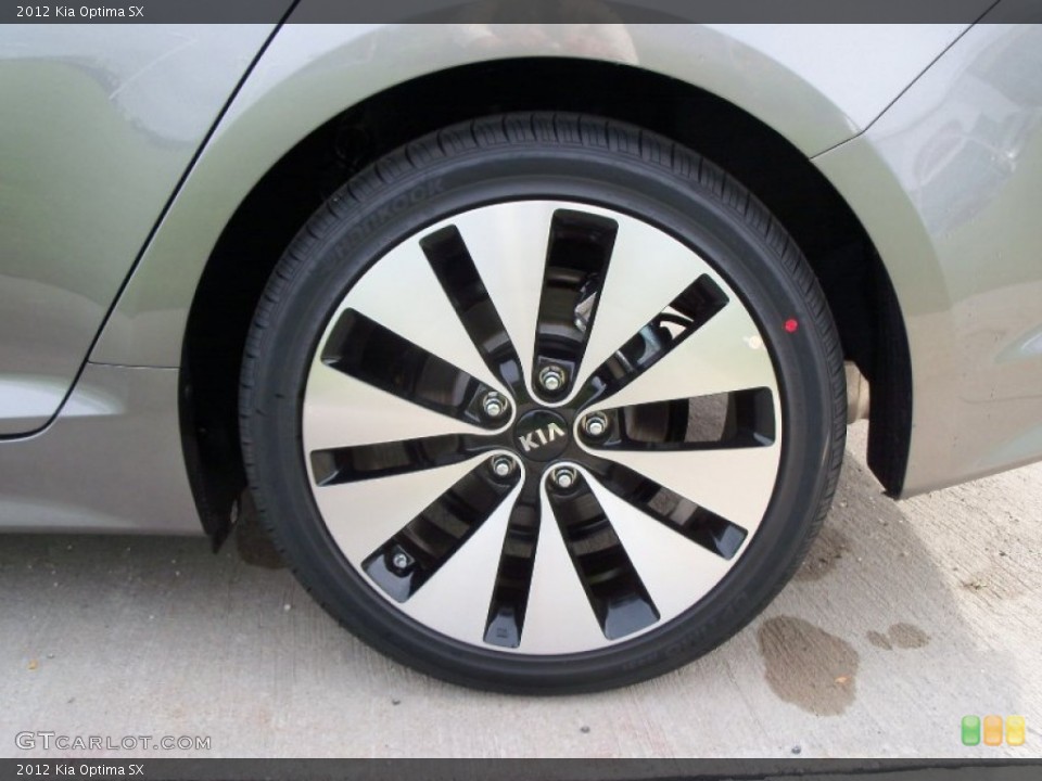 2012 Kia Optima SX Wheel and Tire Photo #55134850